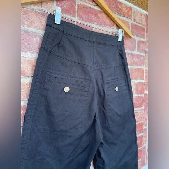 Isabel Marant Etoile Phil zip Patch Pocket Pant Size 34 US6 Faded Night - Picture 9 of 16